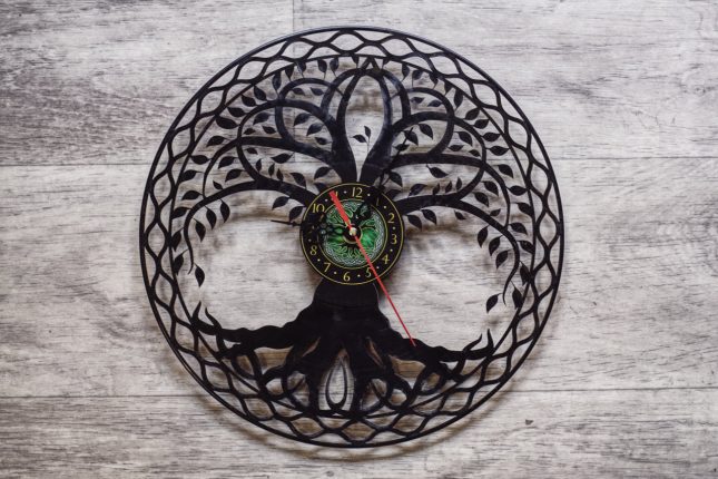 Vinylové Hodiny 3 Obrázek hodiny vinyl laser reference01