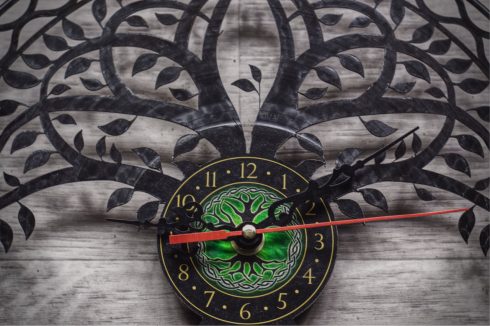 Obrázek hodiny vinyl laser reference02