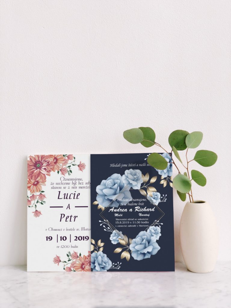 obrázek návrhu svatebního oznámení