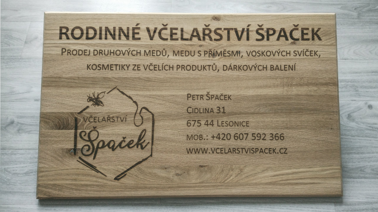 Laserové gravírování tabule 1 Obrázek gravirovani tabule web