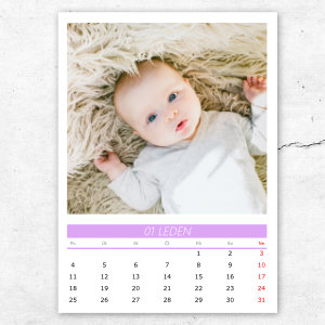 Kalendář z vlastních fotek 3 Kalendář náhled produktu