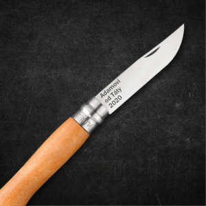 Gravírování nůž Opinel