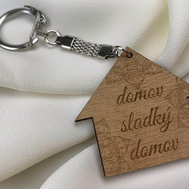 Obrázek preklizka domov privesek