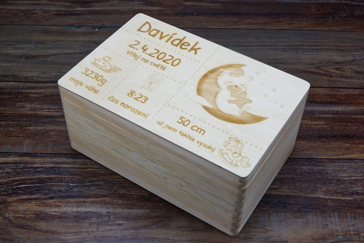 Baby box vzpomínková krabice na míru 6 Obrázek baby box produkt