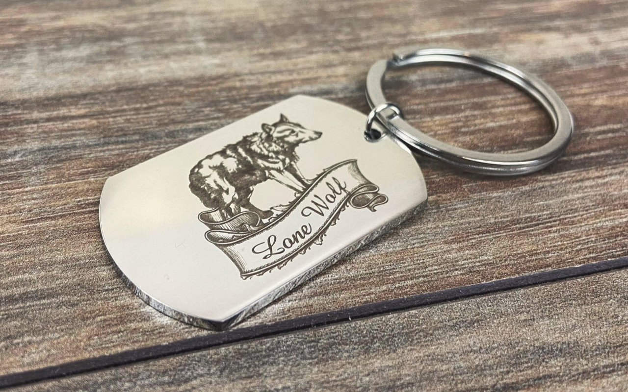 Vojenská známka s tlapkou a vlastním gravírováním 3 Obrázek privesek vojenska znamka 1