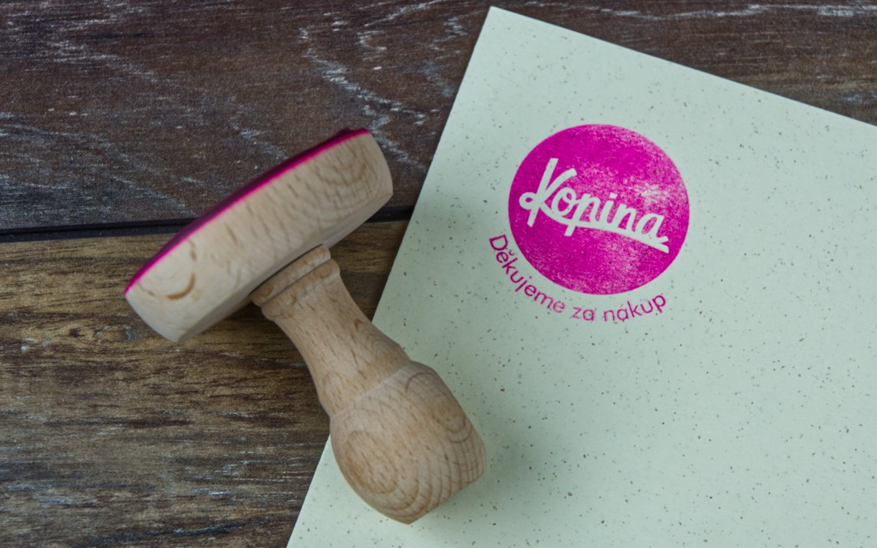 Obrázek razitko kopina kulate