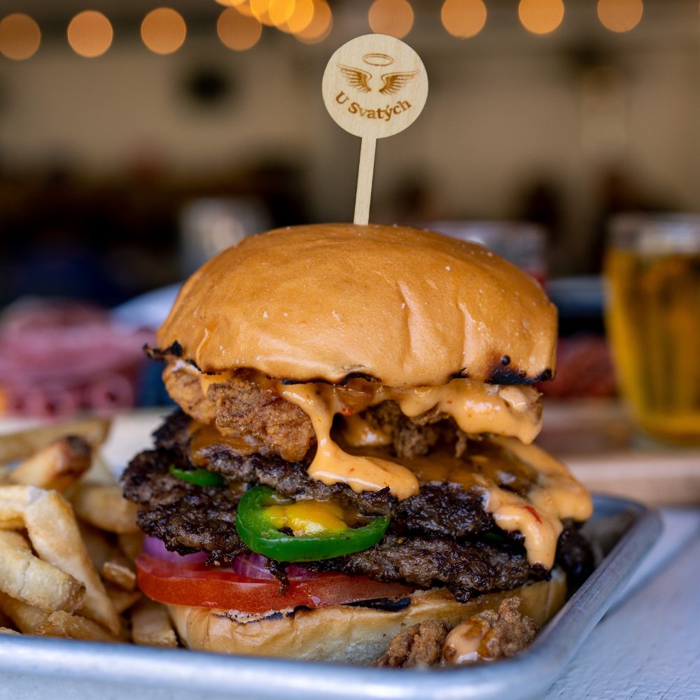 Zápichy do burgerů na míru 10ks 1 Obrázek zapich burger fler