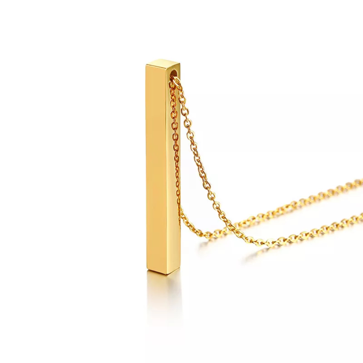 Přívěsek Cuboid s vlastním gravírováním 6 přívesky v krabičce s gravírováním