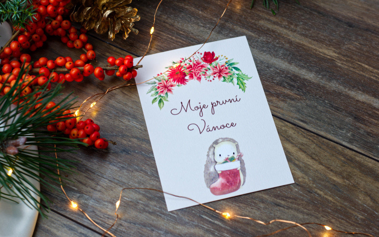 milníkové kartičky pro miminka s ilustracemi