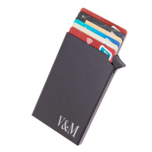 kovové pouzdro na kreditní a věrnostní karty