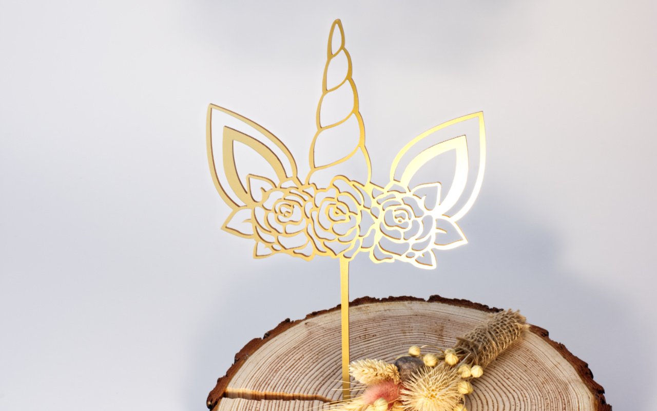 Obrázek jednorozec zlaty zapich