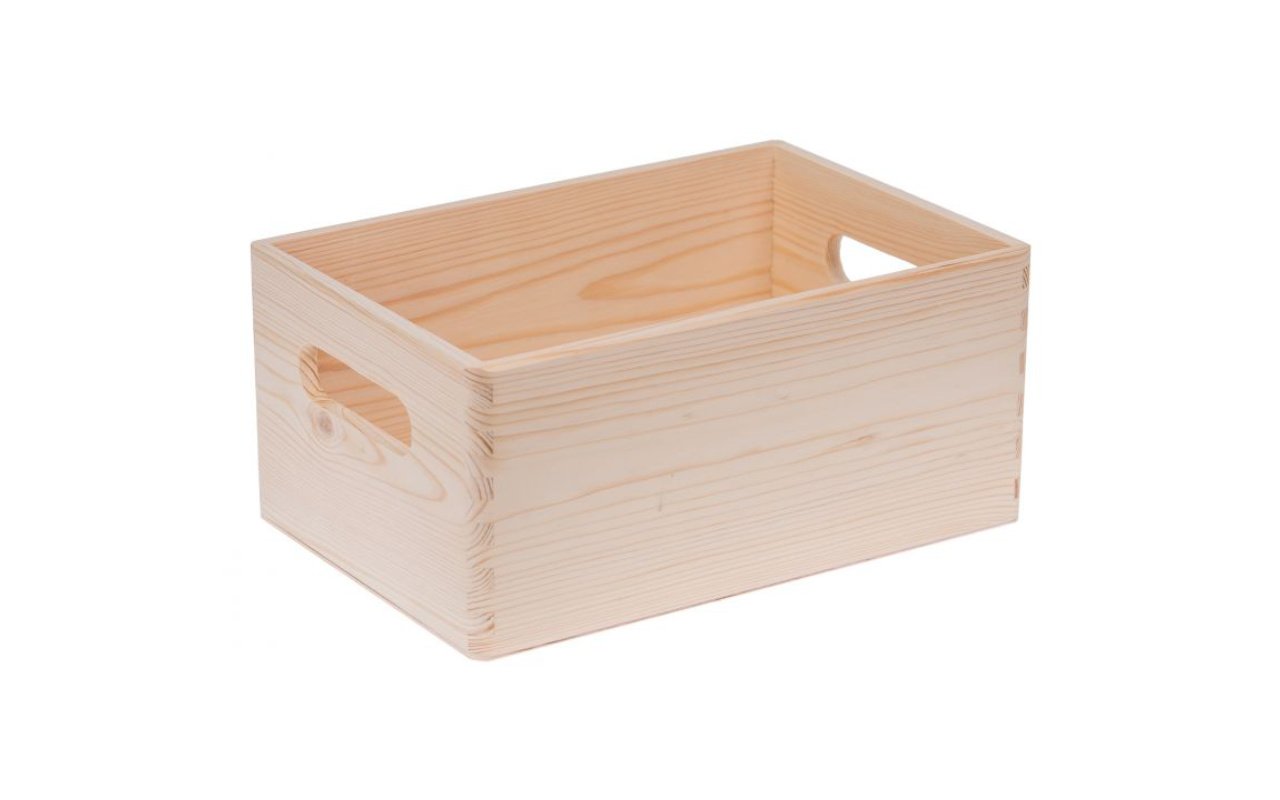 Dřevěná bedýnka s gravírováním na míru 1 Obrázek ulozny