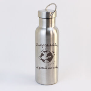 Termoláhev "Cestuj tak daleko, až poznáš sám sebe" 490ml