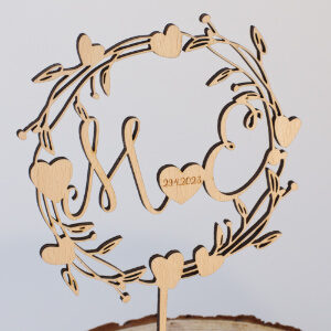 Dřevěný zápich do dortu