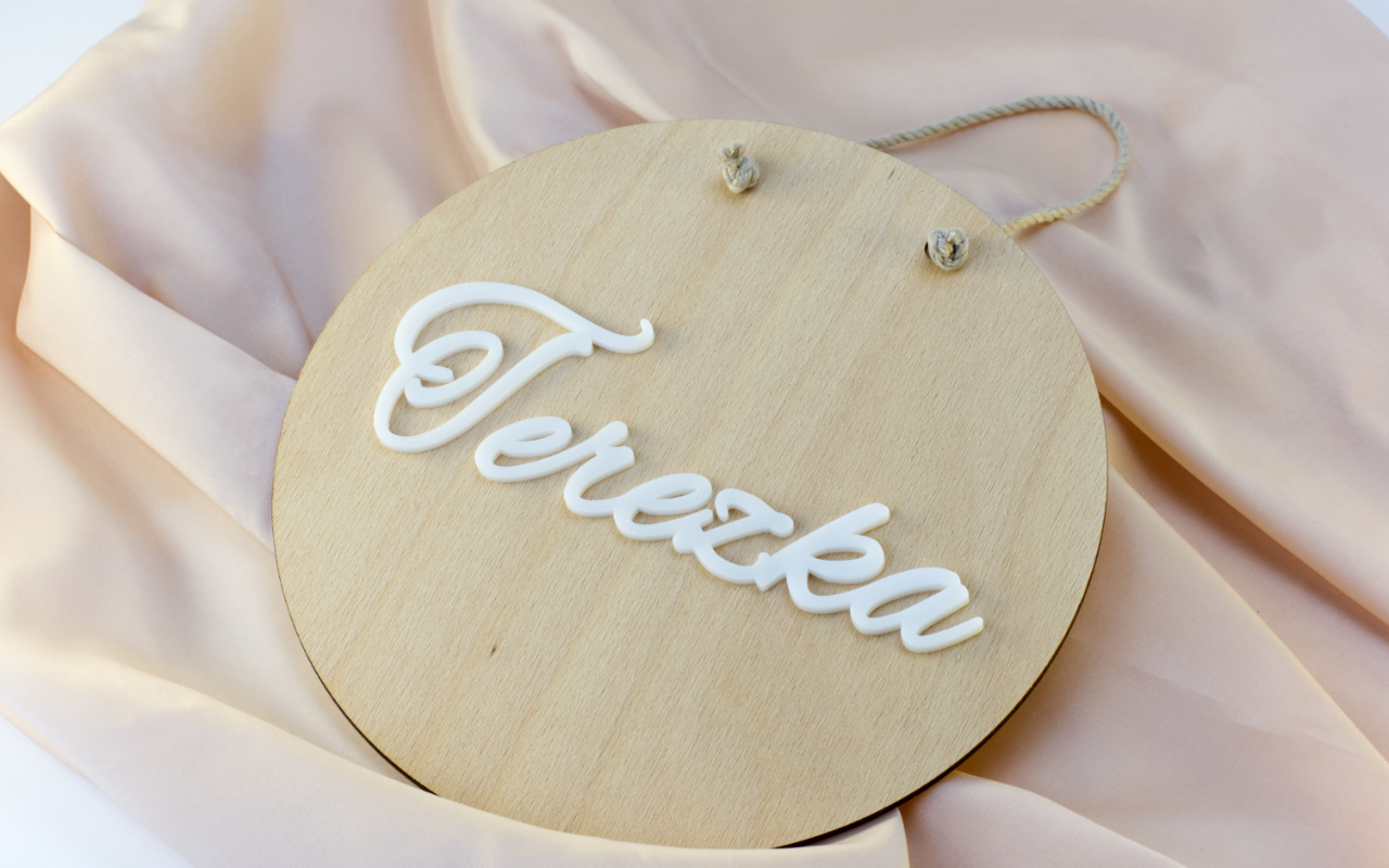 Obrázek galerie cedule terezka