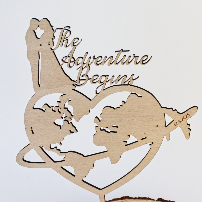 Svatební dortový zápich - Image 2