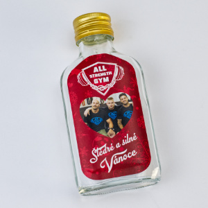 Lahvička s vlastní etiketou 20ks
