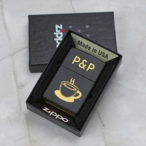 Zippo zapalovač Black Matte s gravírováním