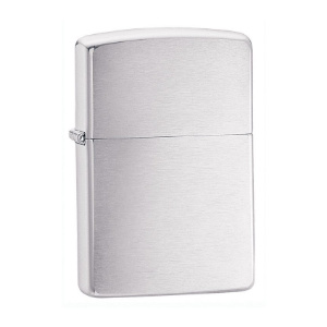Zippo zapalovač Brushed Chrome s gravírováním
