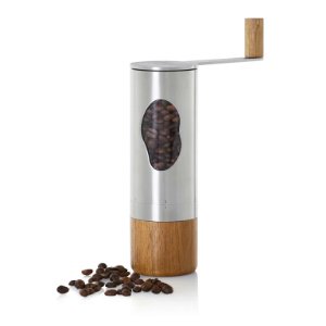 Ruční mlýnek na kávu Mrs. BEAN s gravírováním