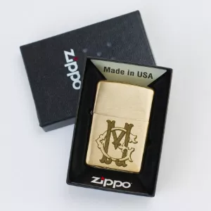Zippo zapalovač Brushed Armor s gravírováním