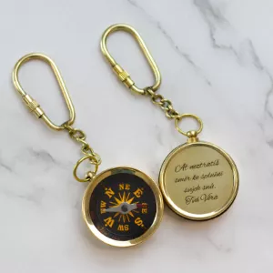 Přívěsek kompas s vlastním gravírováním