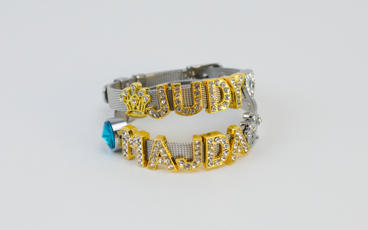 Náramek s písmeny na míru 1 Obrázek galerie naramky pismena1