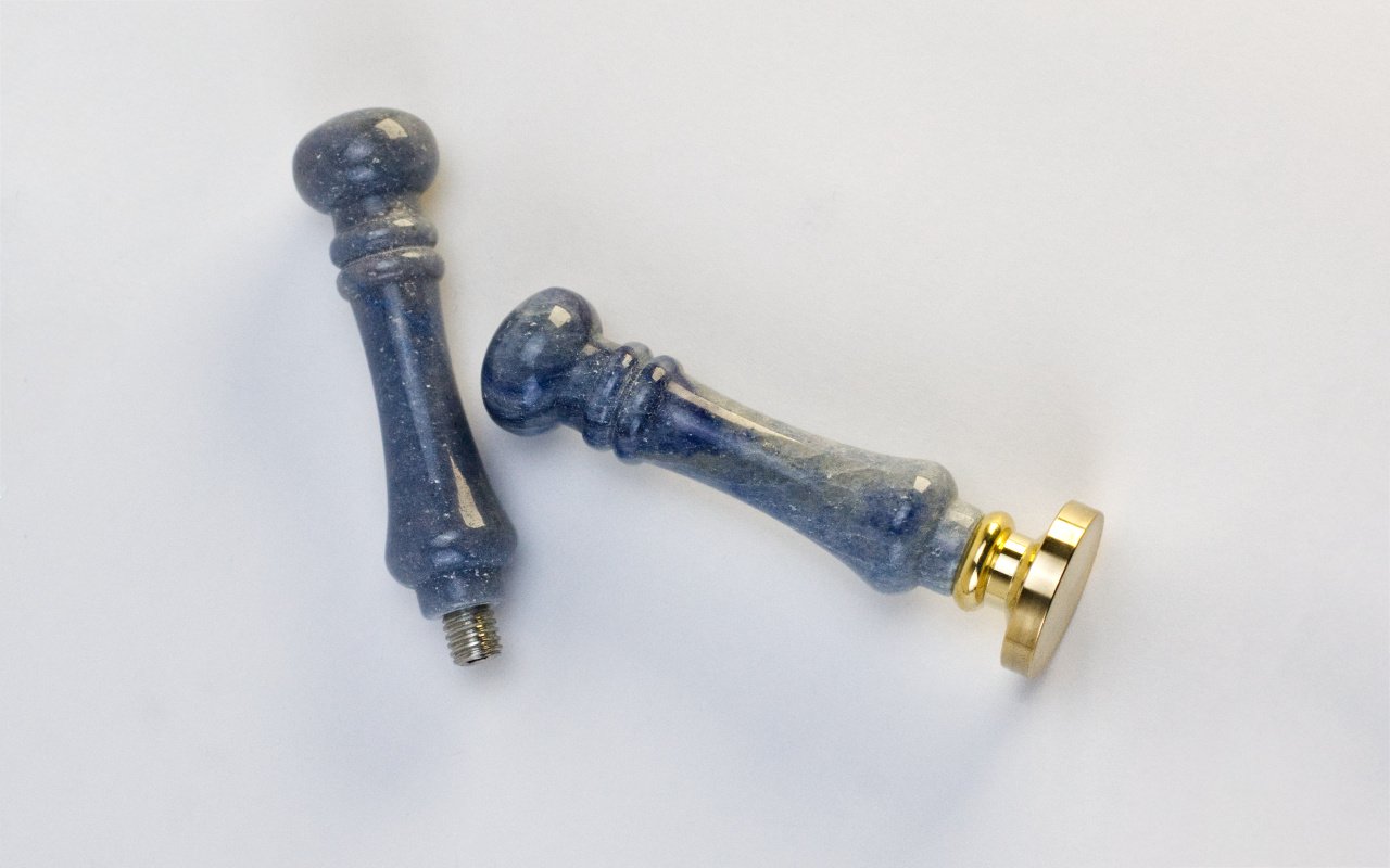 Pečetidlo koruna 6 Obrázek galerie pecetidlo modry kamen