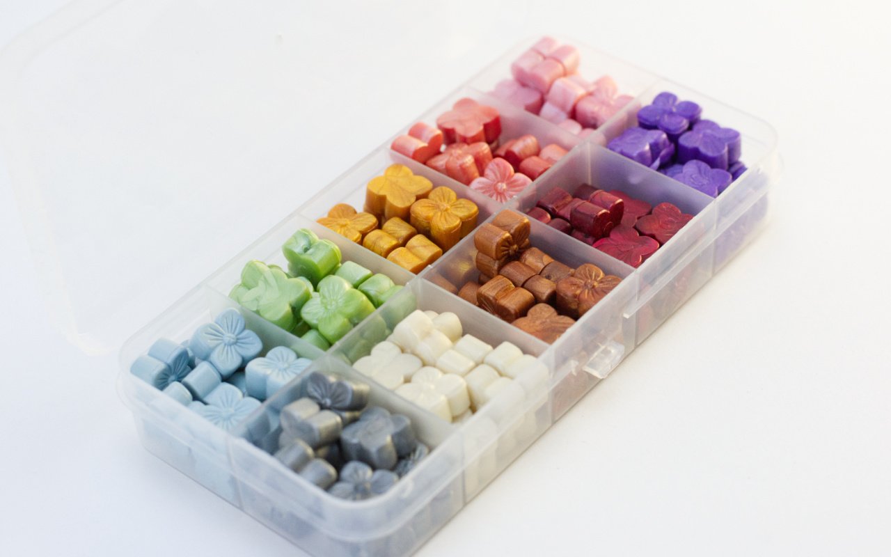 Sada vosků na pečetění 6 Obrázek galerie vosky set1.2