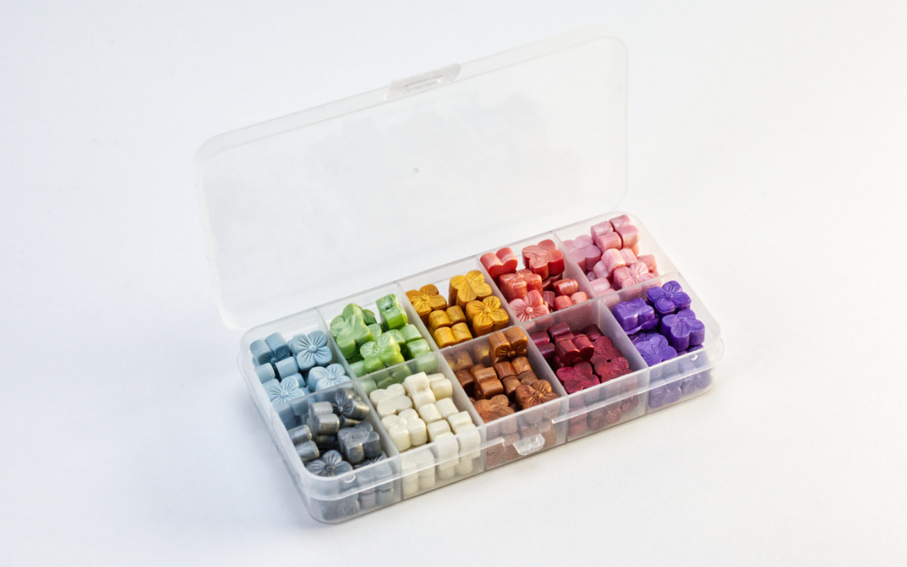 Pečetidlo koruna 7 Obrázek galerie vosky set1