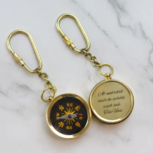 Přívěsek kompas s vlastním gravírováním