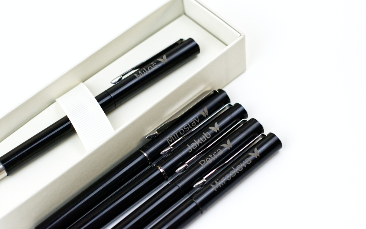 Roller Parker Vector Black s gravírováním 1 Obrázek galerie parker black