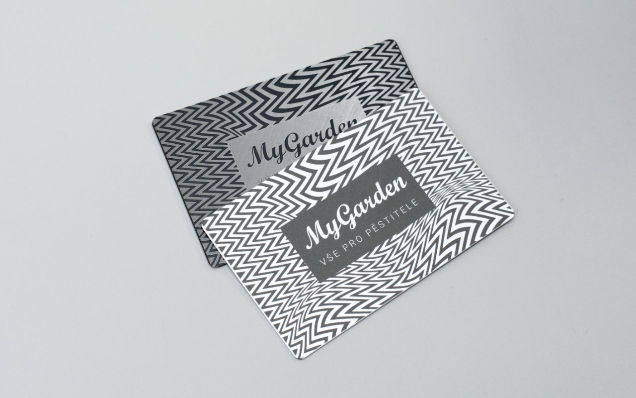 Kovové vizitky od 10 ks 6 Obrázek galerie kovove vizitky1