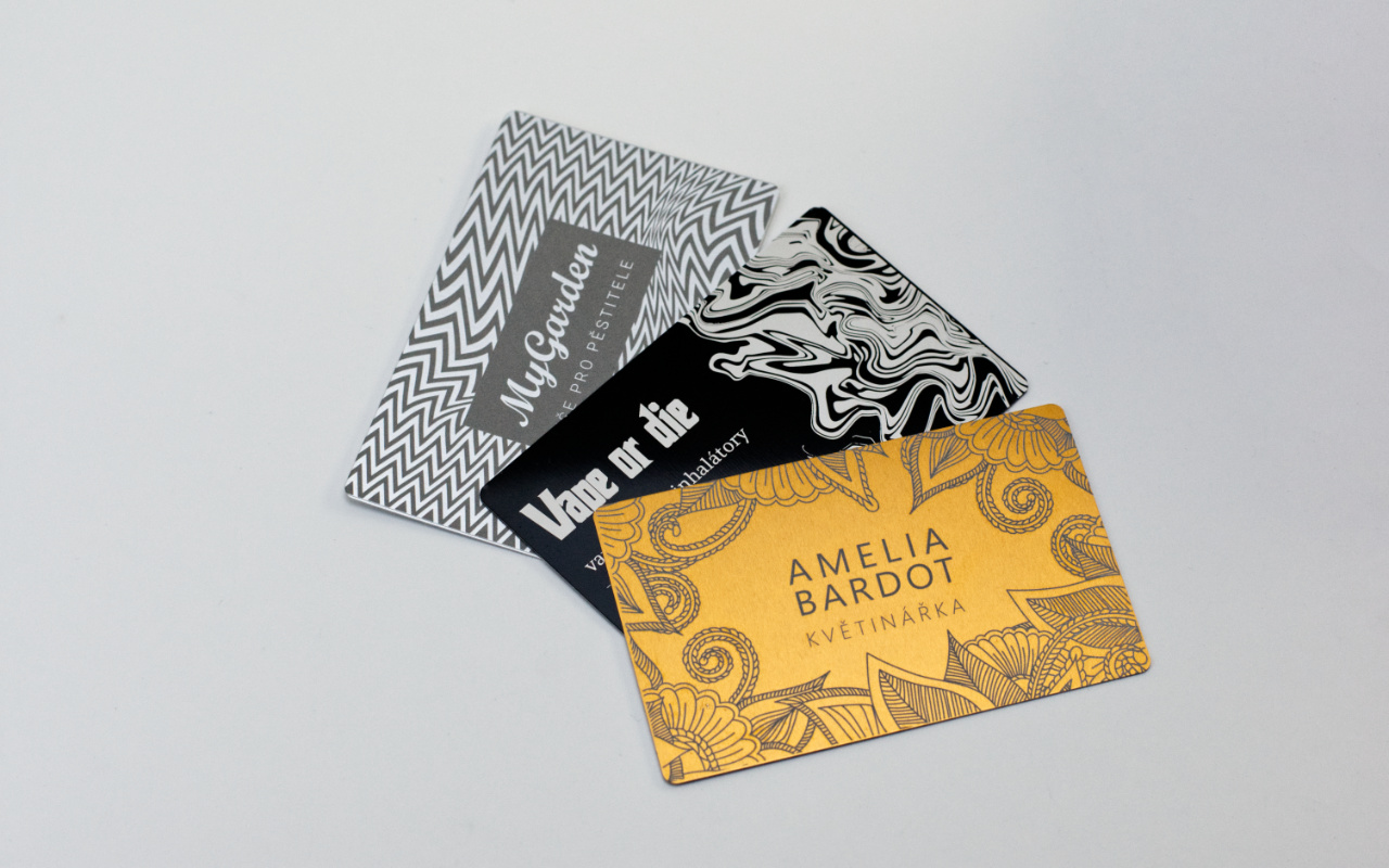 Kovové vizitky od 10 ks 4 Obrázek galerie kovove vizitky2