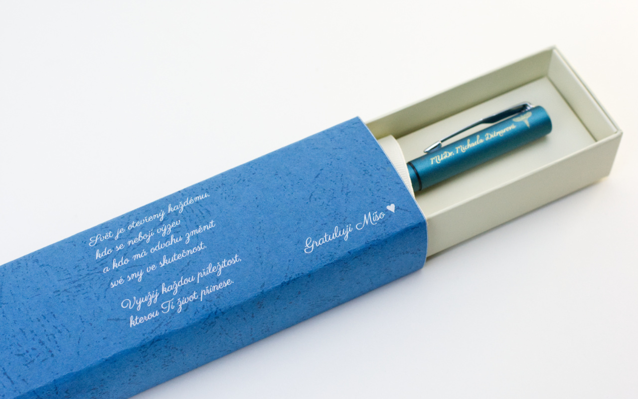 Kuličkové pero Parker Jotter Special Black s gravírováním na míru 6 dárkový obal pro propisku parker