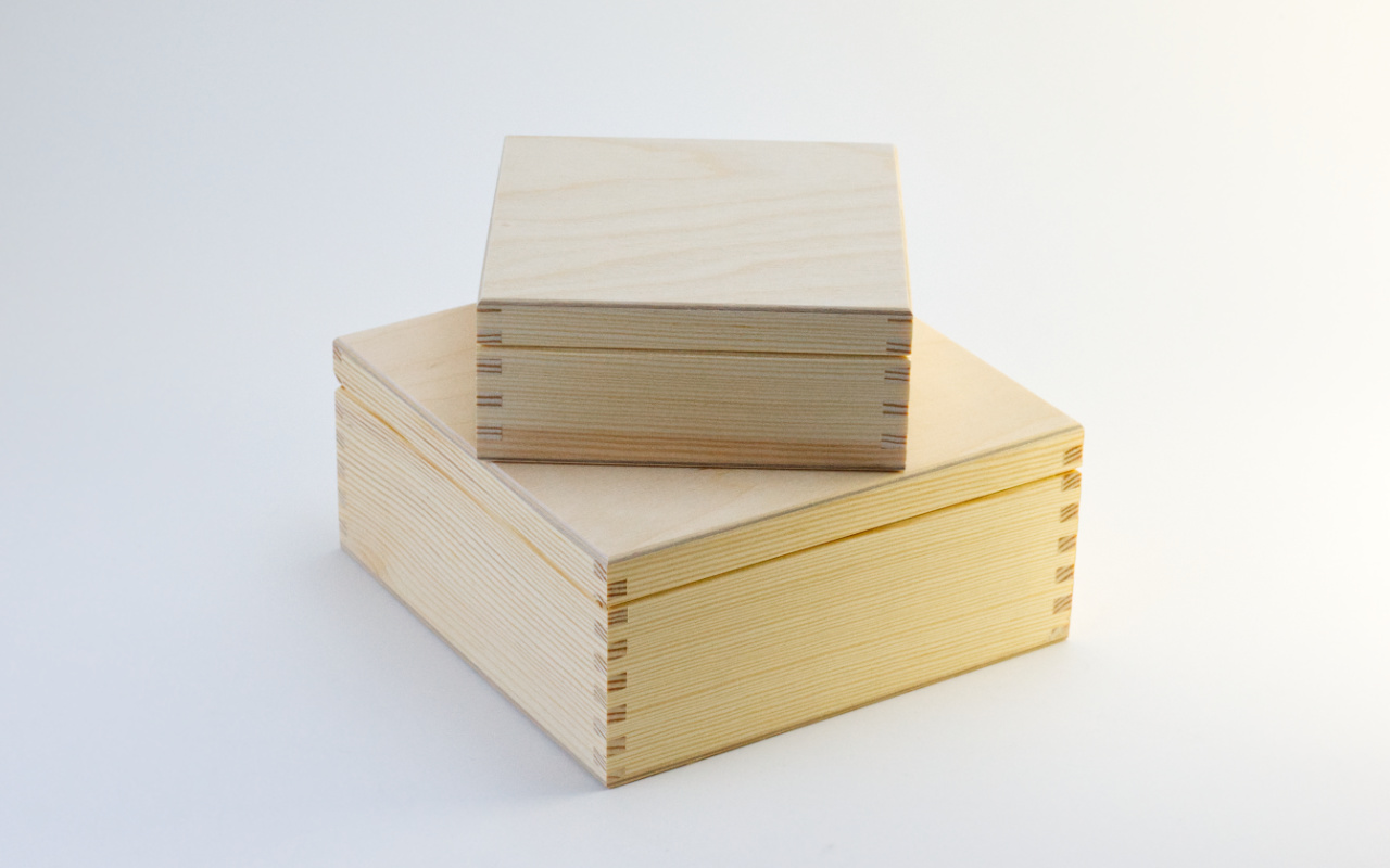 Dřevěná krabička 14,5 x 14,5 cm na míru 2 Obrázek galerie box 1520