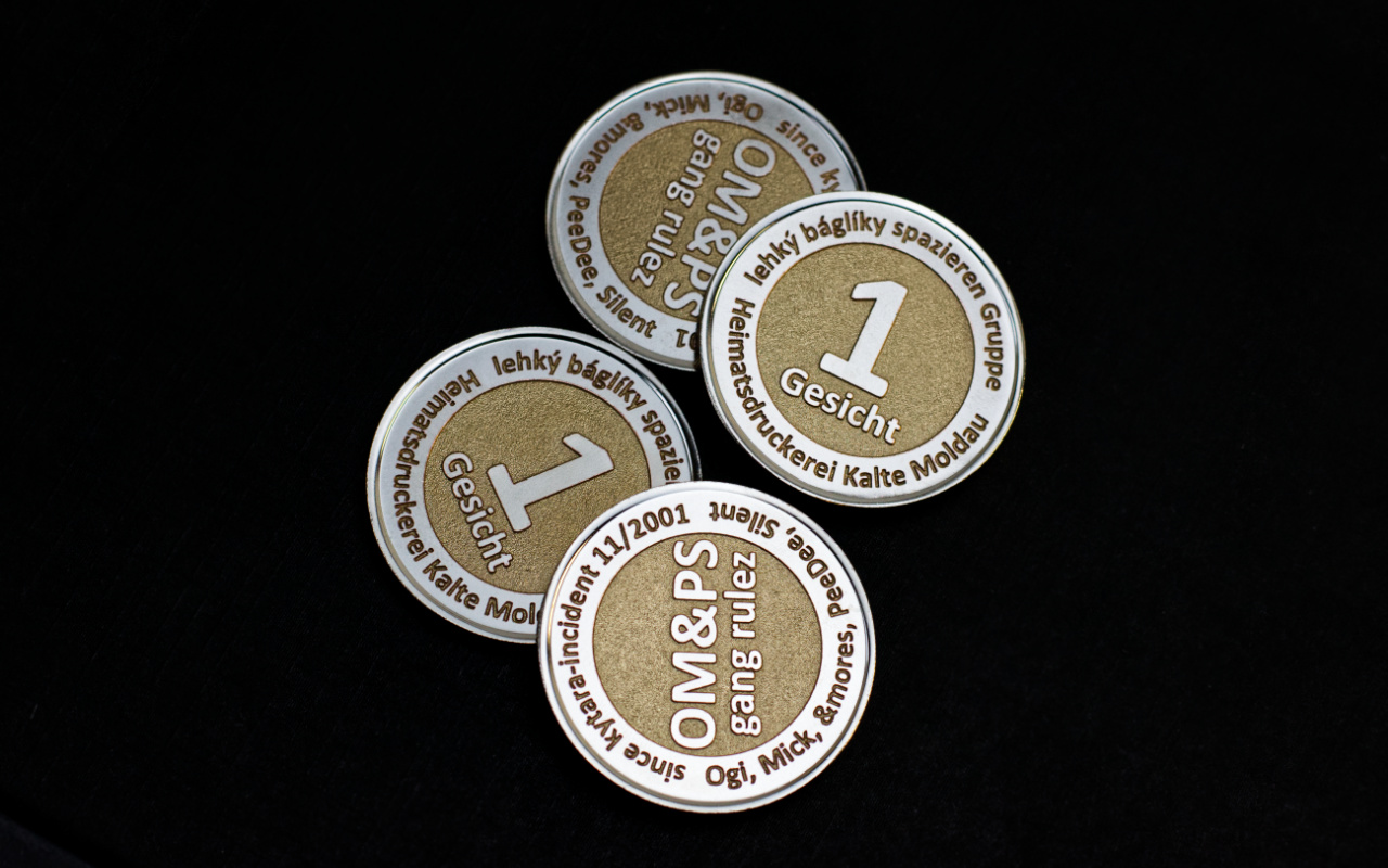 Pamětní mince s vlastním motivem 3 Obrázek galerie mince stribrne