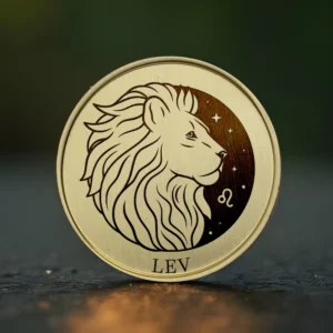 Pamětní mince motiv znamení zvěrokruhu lev