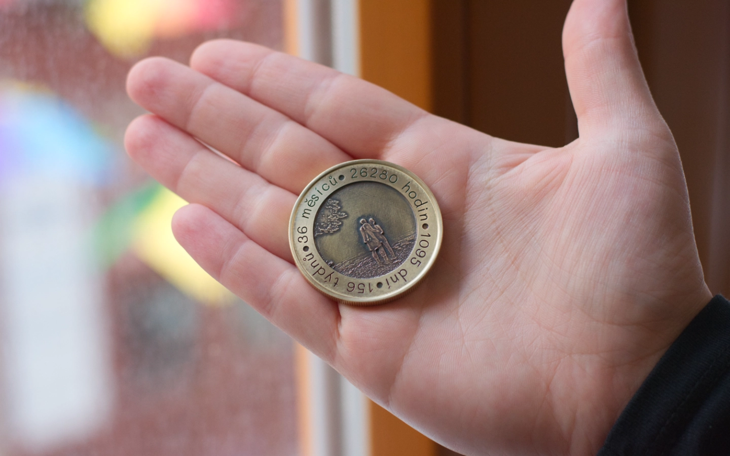 Pamětní mince v dřevěné kazetě s vlastním návrhem 3 Obrázek galerie mince namiru1