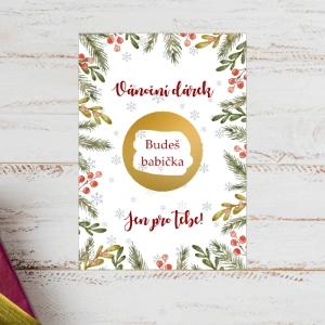 Vánoční stírací los na míru