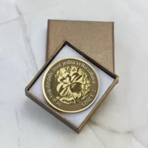 Pamětní mince s vlastní fotkou