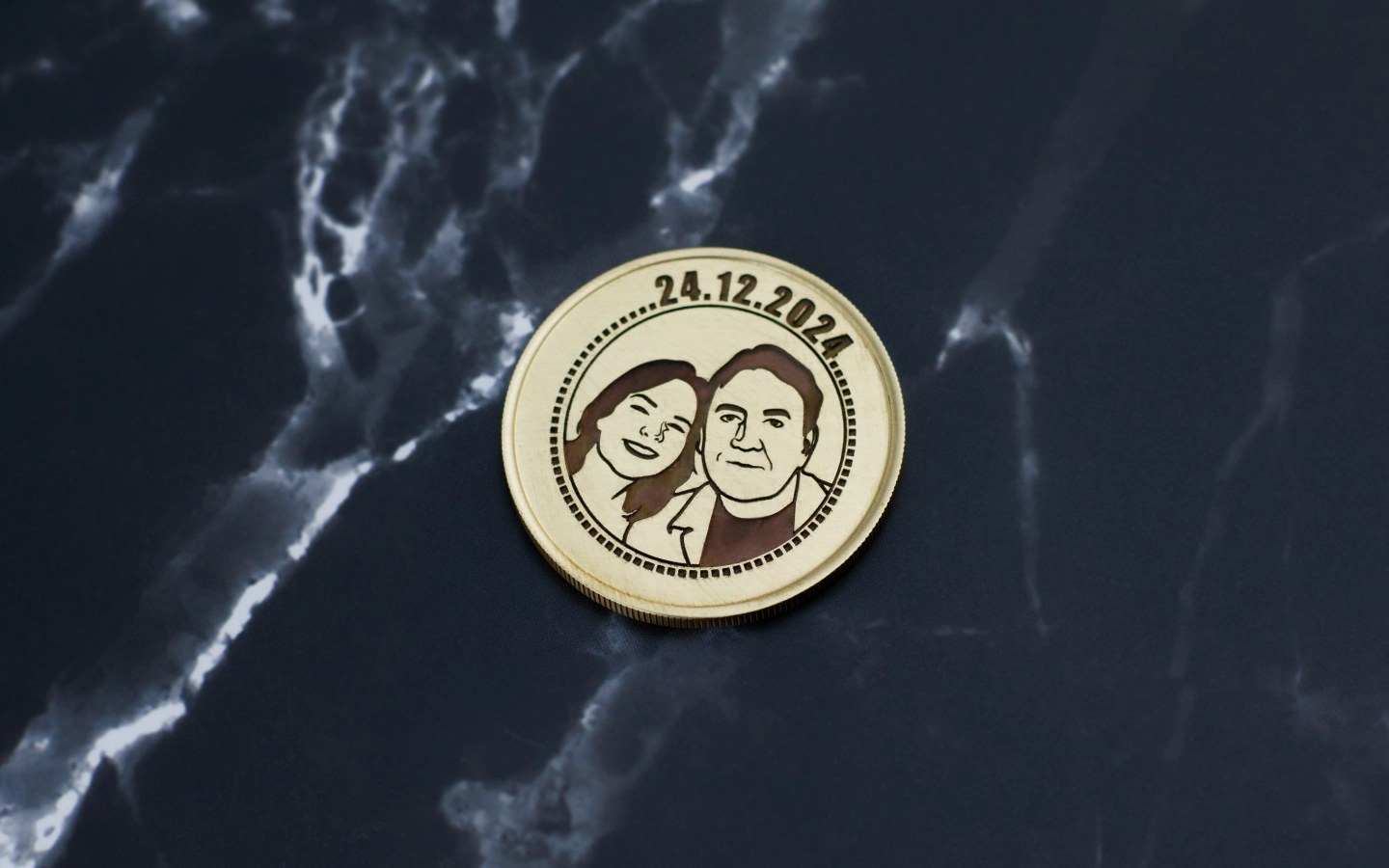 Pamětní mince s vlastním motivem 2 Obrázek galerie mince namiru3