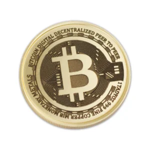 Bitcoin mince s vlastním gravírováním