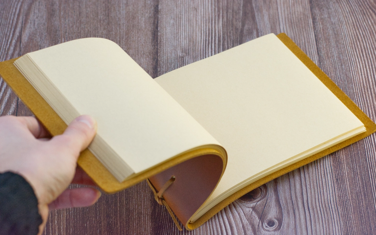 Kožený deník A5 Ty a Já 6 Obrázek galerie denicek kuzeA5