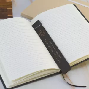 Kožená záložka s vlastním gravírováním