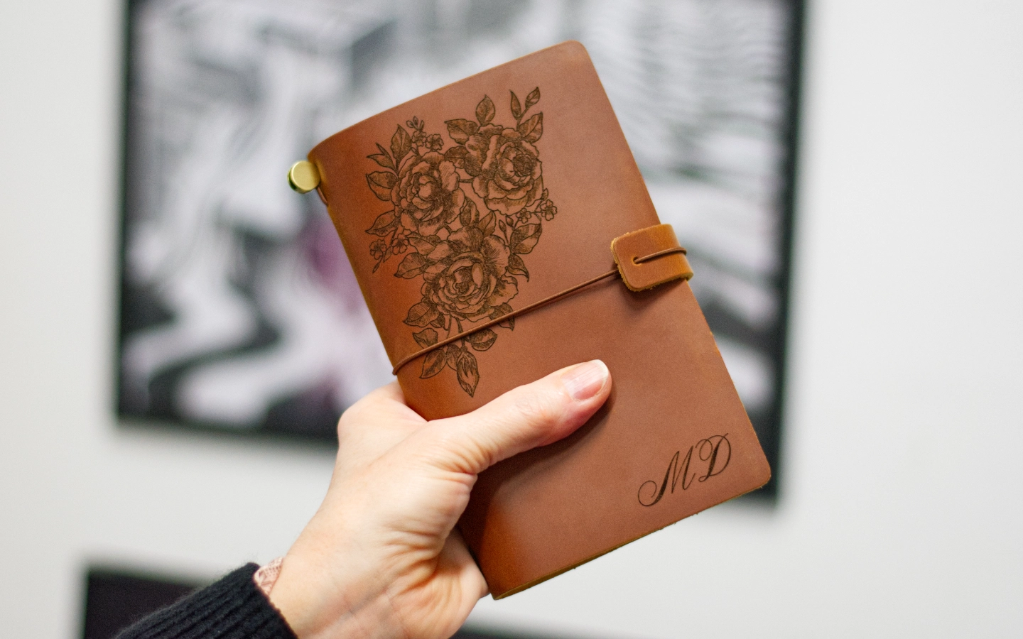 Kožený deníček s vlastním gravírováním 1 Obrázek galerie kozeny denik4
