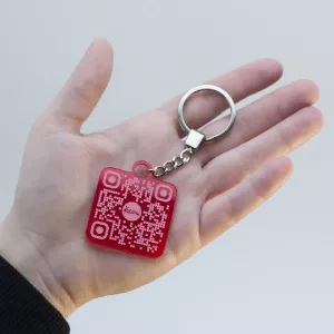 Klíčenky s vlastním QR kódem