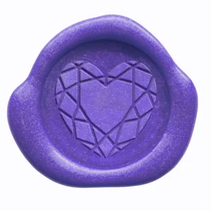 Pečetidlo drahokam srdce