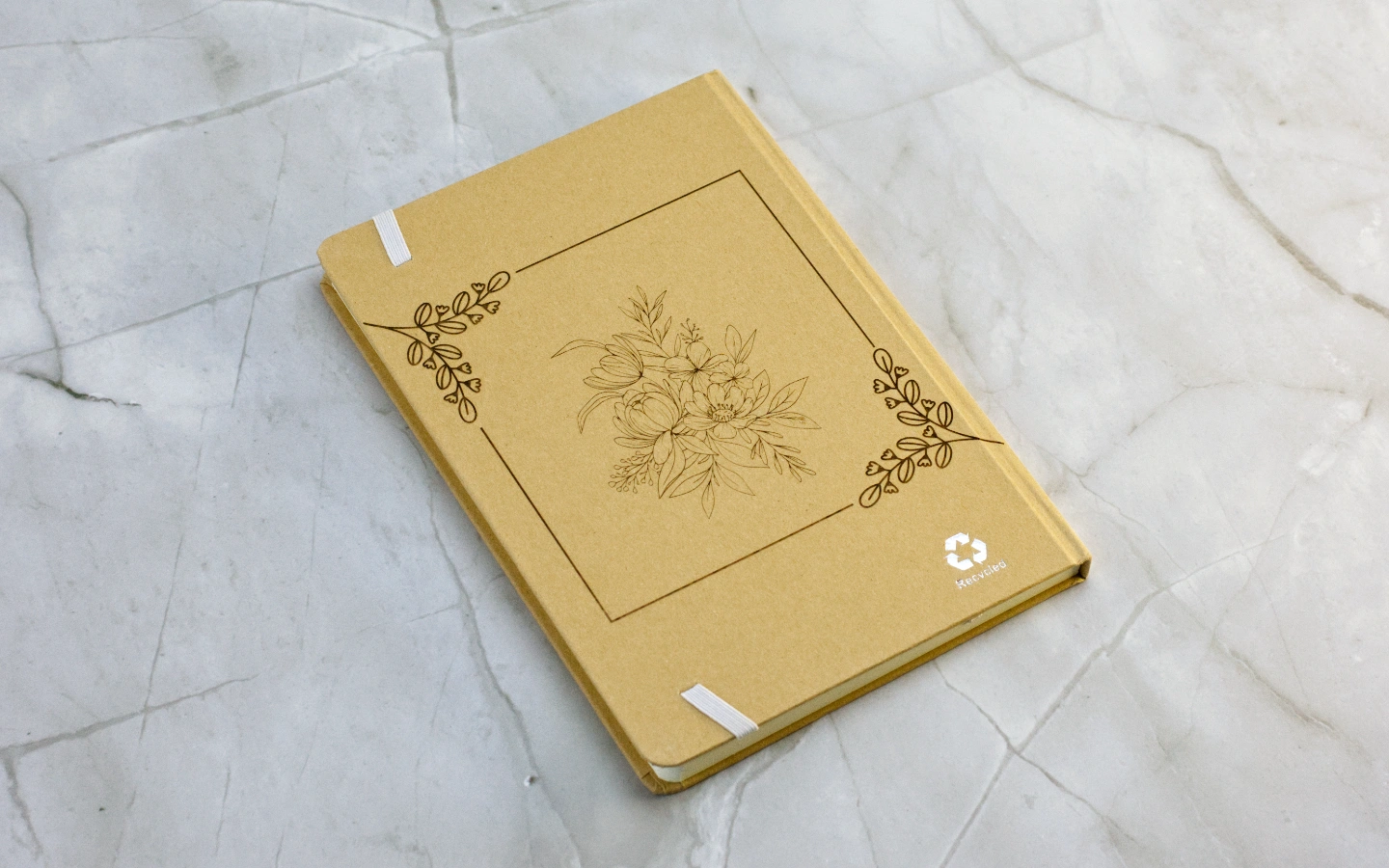 Kraft deník A6 s vlastním gravírováním 2 Obrázek galerie denik kraft1