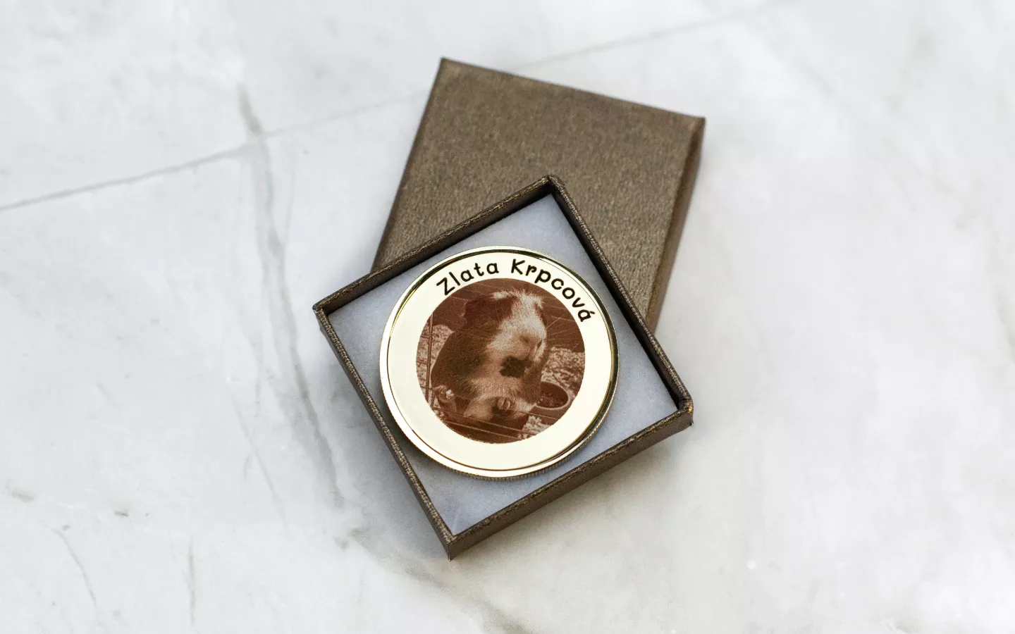 Pamětní mince s vlastní fotkou 4 Obrázek galerie mince fotka1